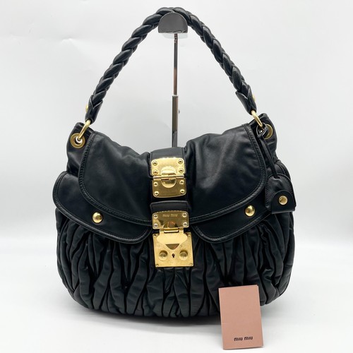 Miu handbag hobo shoulder - miu,
