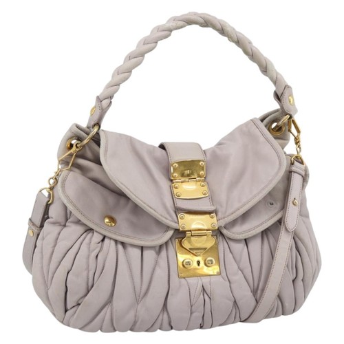 Miu matelasse shoulder - matelasse,
